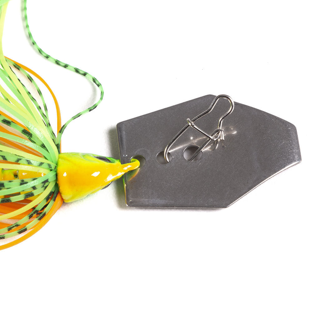 Premium Bladed Jig Fishing Lure- 11g Vibrating Swim Jig