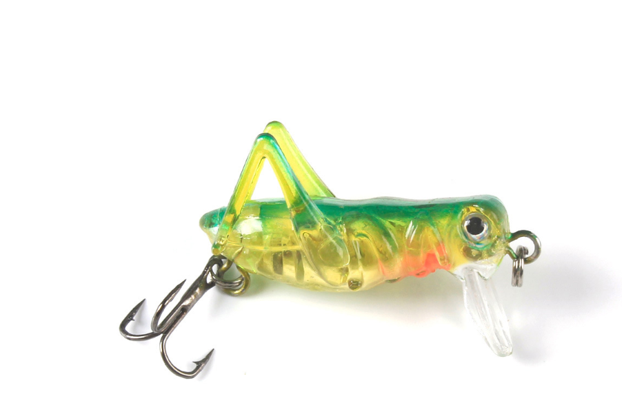 Premium 4cm Cricket & Grasshopper Fishing Lure – 5g Realistic Insect Bait