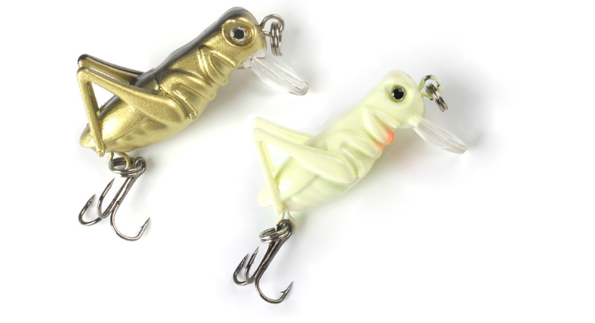 Premium 4cm Cricket & Grasshopper Fishing Lure – 5g Realistic Insect Bait