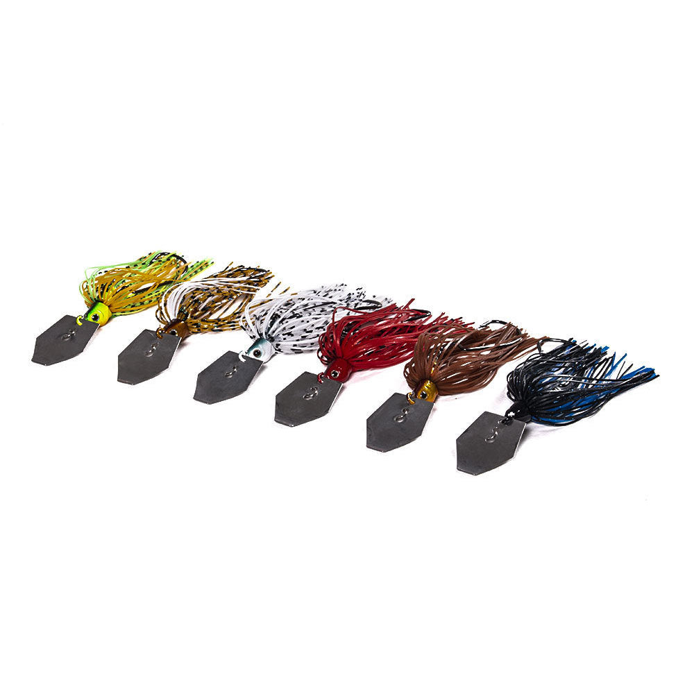 Premium Bladed Jig Fishing Lure- 11g Vibrating Swim Jig