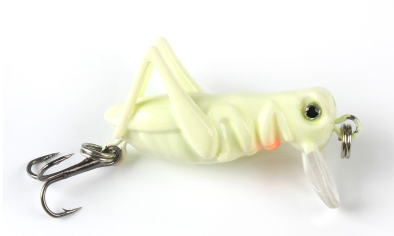 Premium 4cm Cricket & Grasshopper Fishing Lure – 5g Realistic Insect Bait