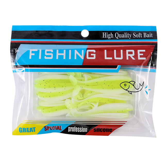 Premium T Tail Soft Bait Fishing Lure Set