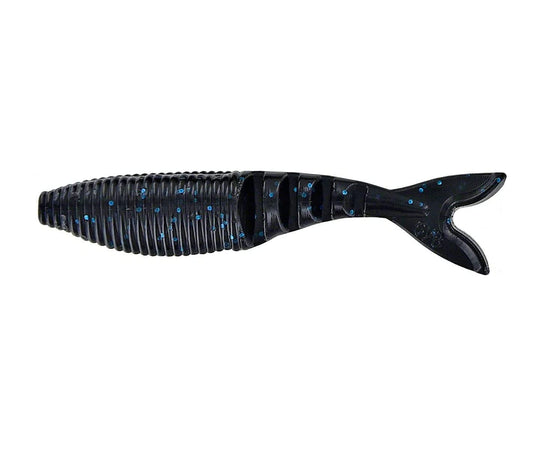 Gary Yamamoto 134-06-021 Zako Swimbait Artificial Fishing Bait Black with Blue Flake