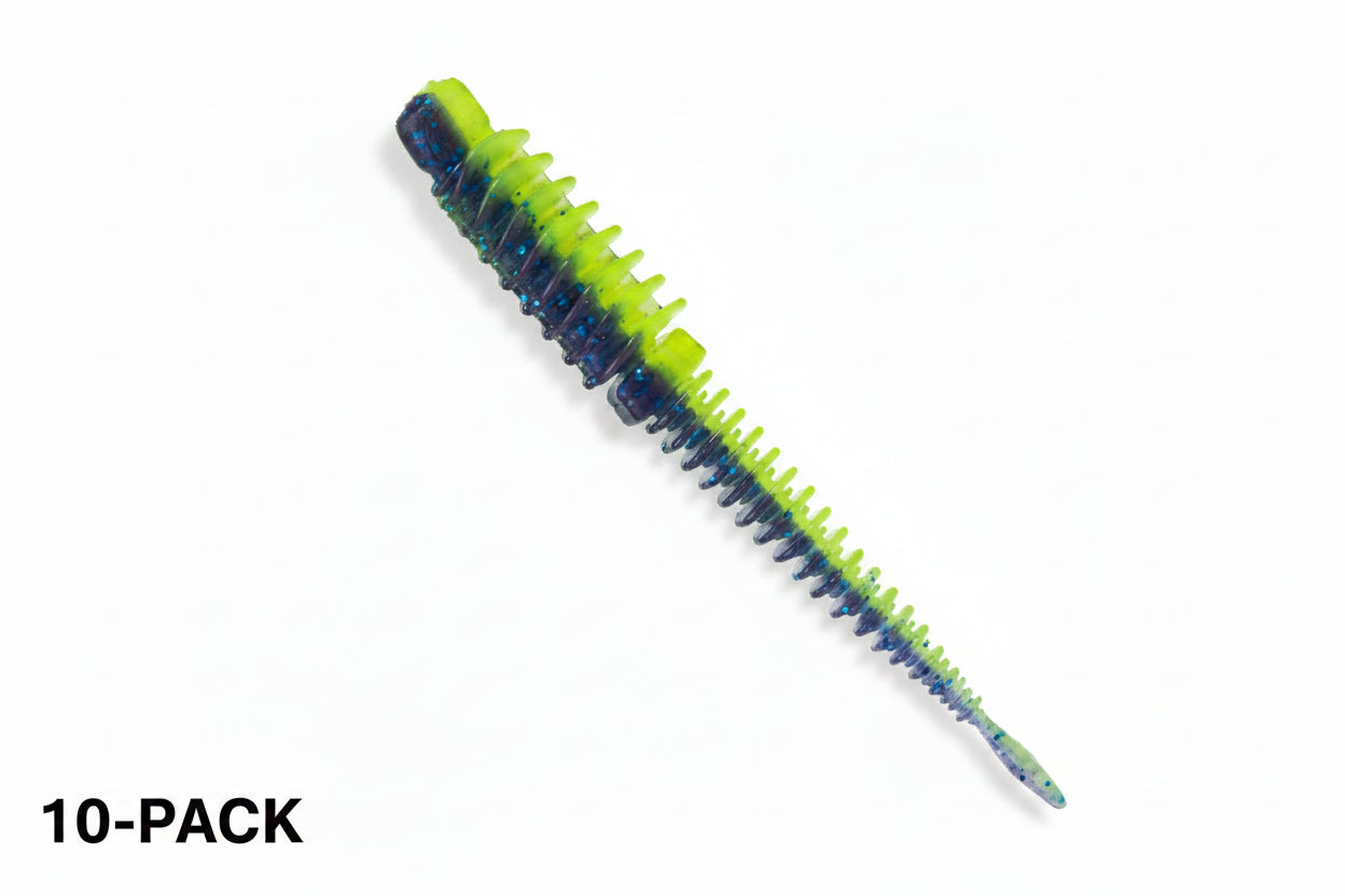 Enhanced Floating Worm Lures 10-Pack